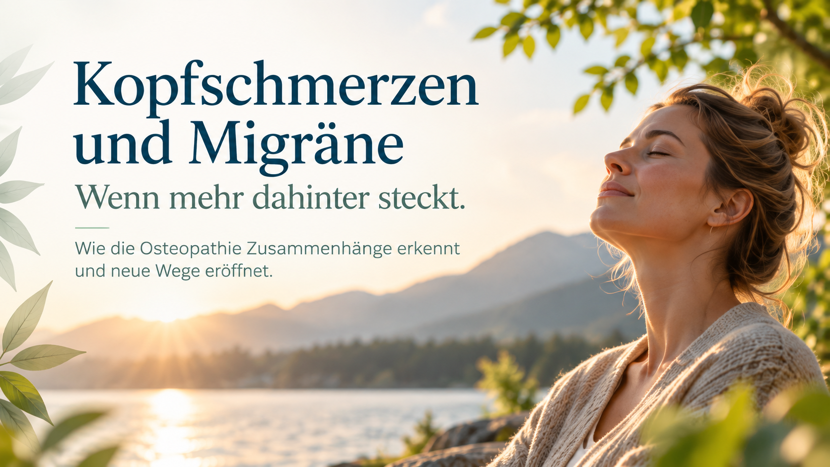 Kopfschmerzen und Migräne – wenn der Kopf den Tag bestimmt